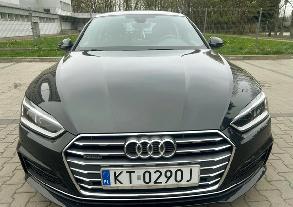 Audi A5 cena 119499 przebieg: 112500, rok produkcji 2018 z Tarnów małe 667